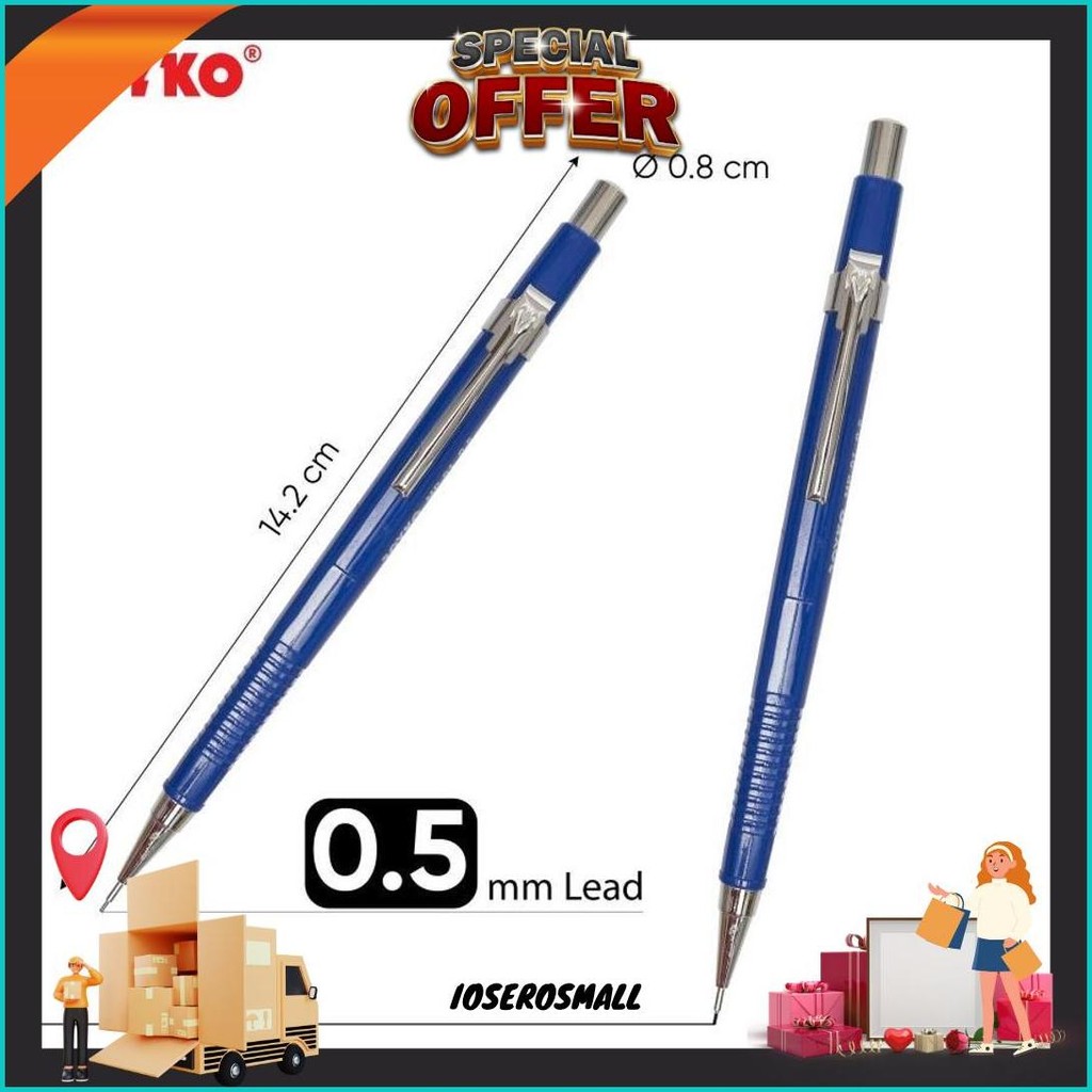 

[1 Pc] Pensil Mekanik Joyko Mp-01 0.5Mm Gratis Ongkir