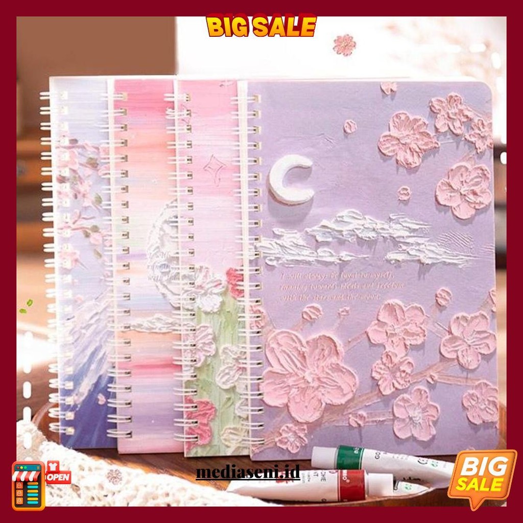

Atm.Medan Notebook Spiral Cantik A5 - Harga Per 1Pcs Siap Kirim
