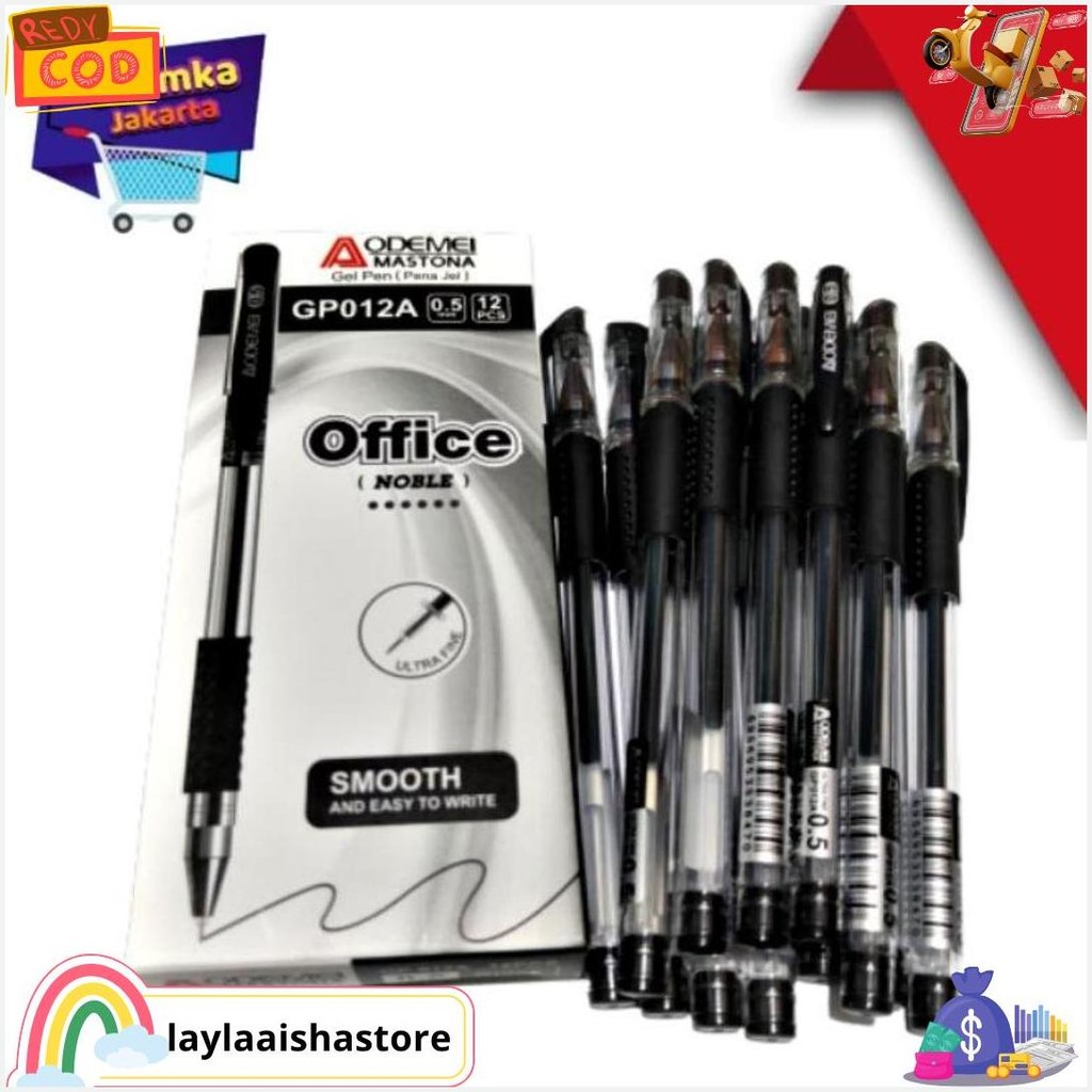

Pen Bolpen Gel Jk-100Nt /Jk-100 Joyko /Oficce (12Pcs) Siap Kirim