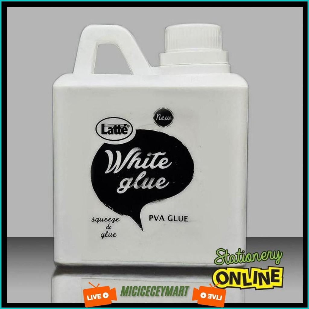 

Lem Putih 500 Ml Latte White Glue Slime Cod