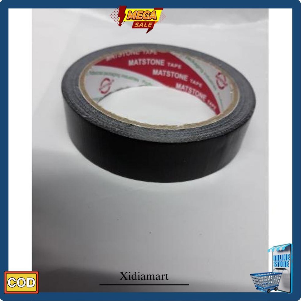 

Lakban Kain 1 Inch X 11 Meter / Cloth Tape 24Mm X 11 Meter Matstone Terlaris