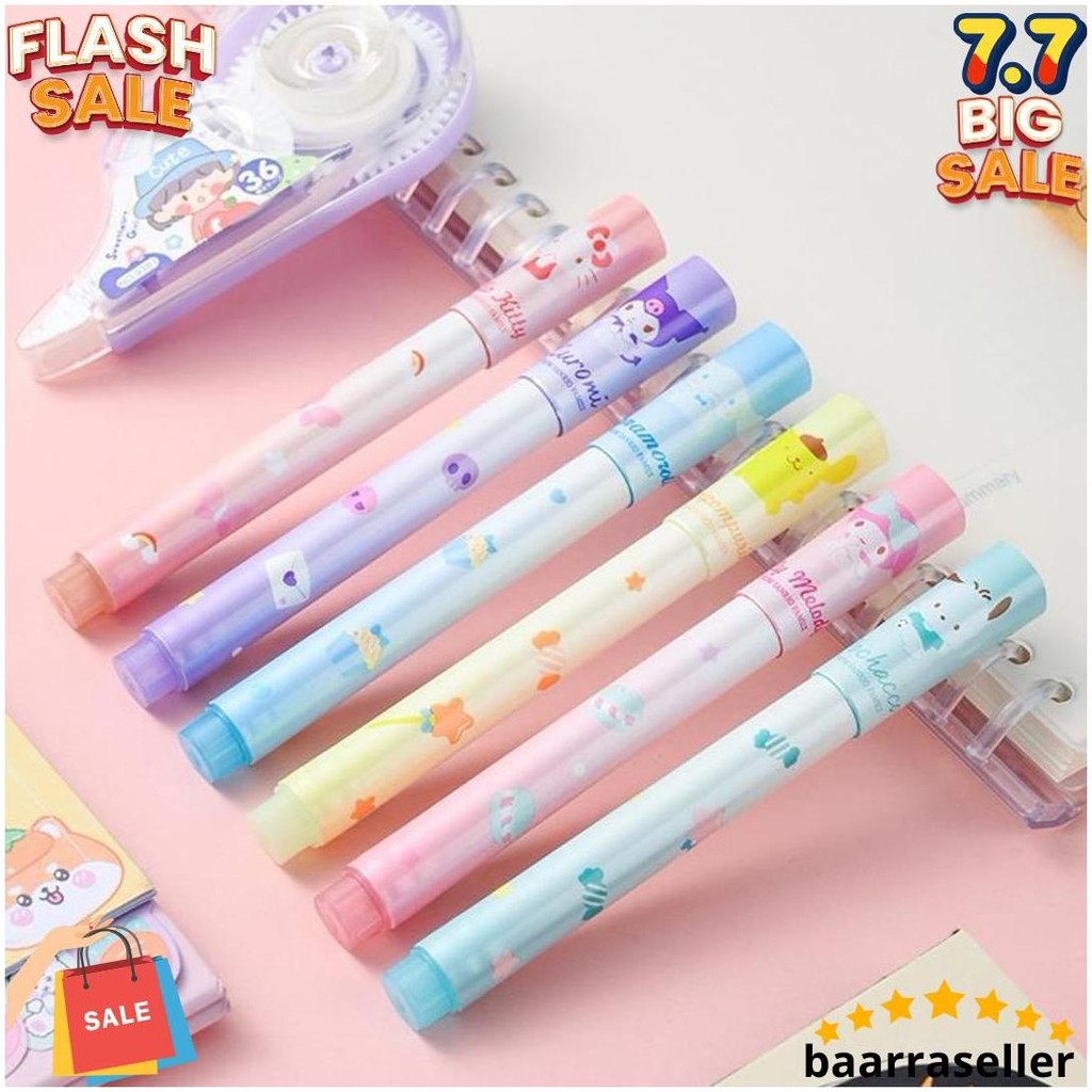 

Stabilo Set 6 Warna Sanrio/ Highlighter Sanrio Cod