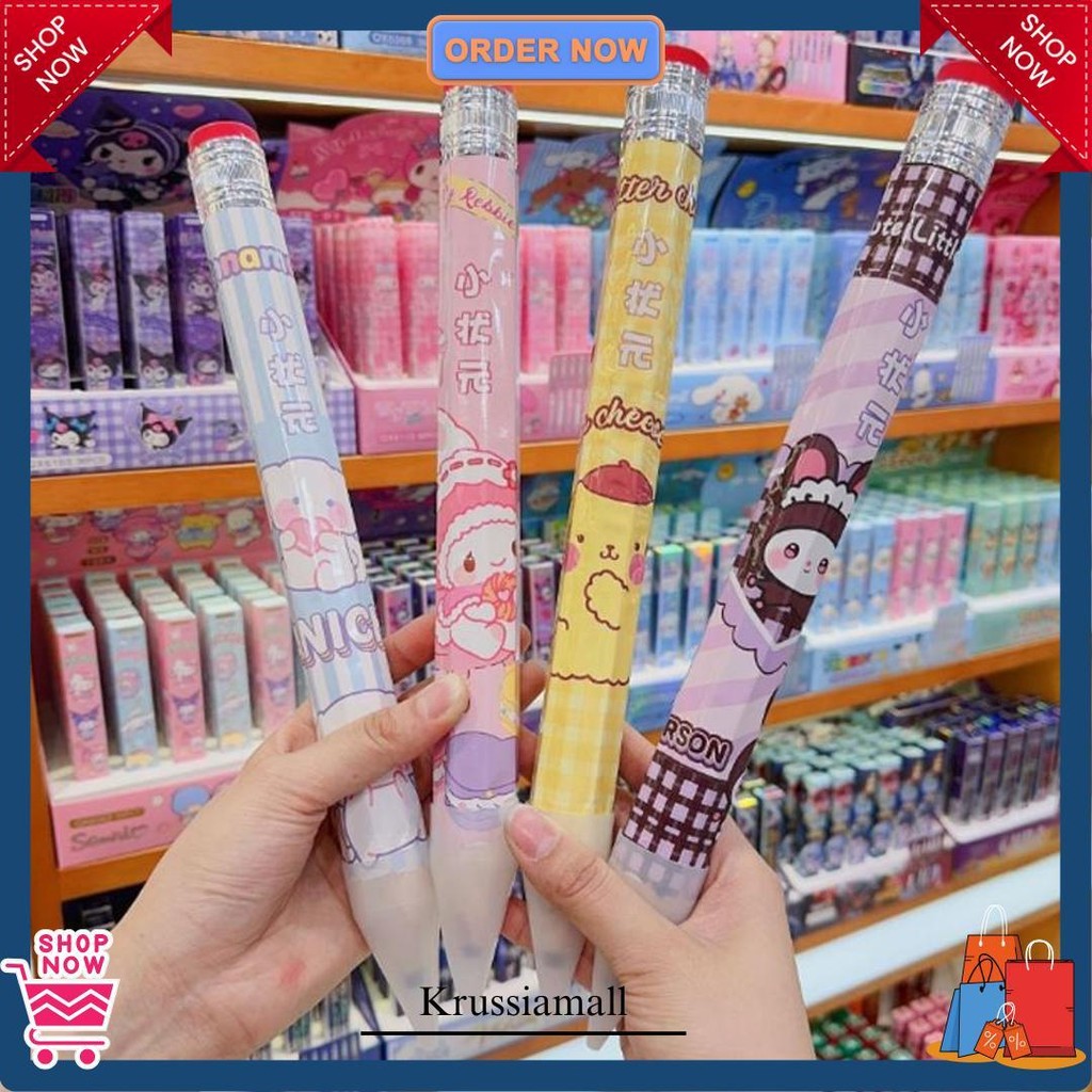 

WorMyPensil Jumbo Kreatif Pensil Lucu Pensil Besar Baru Kartun Termurah Banget