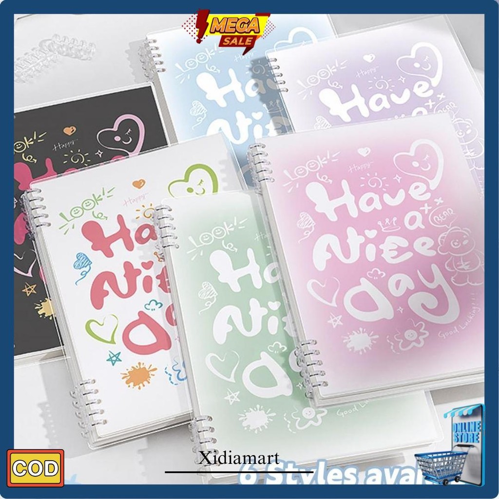 

[Cod] Buku Catatan Lepas B5/A5 Kertas 80 Gsm Yang Dapat Dilepas Kumparan Anti Lengket Buku Harian Perlengkapan Alat Tulis Kantor Sekolah Khusus Pelajar Cod