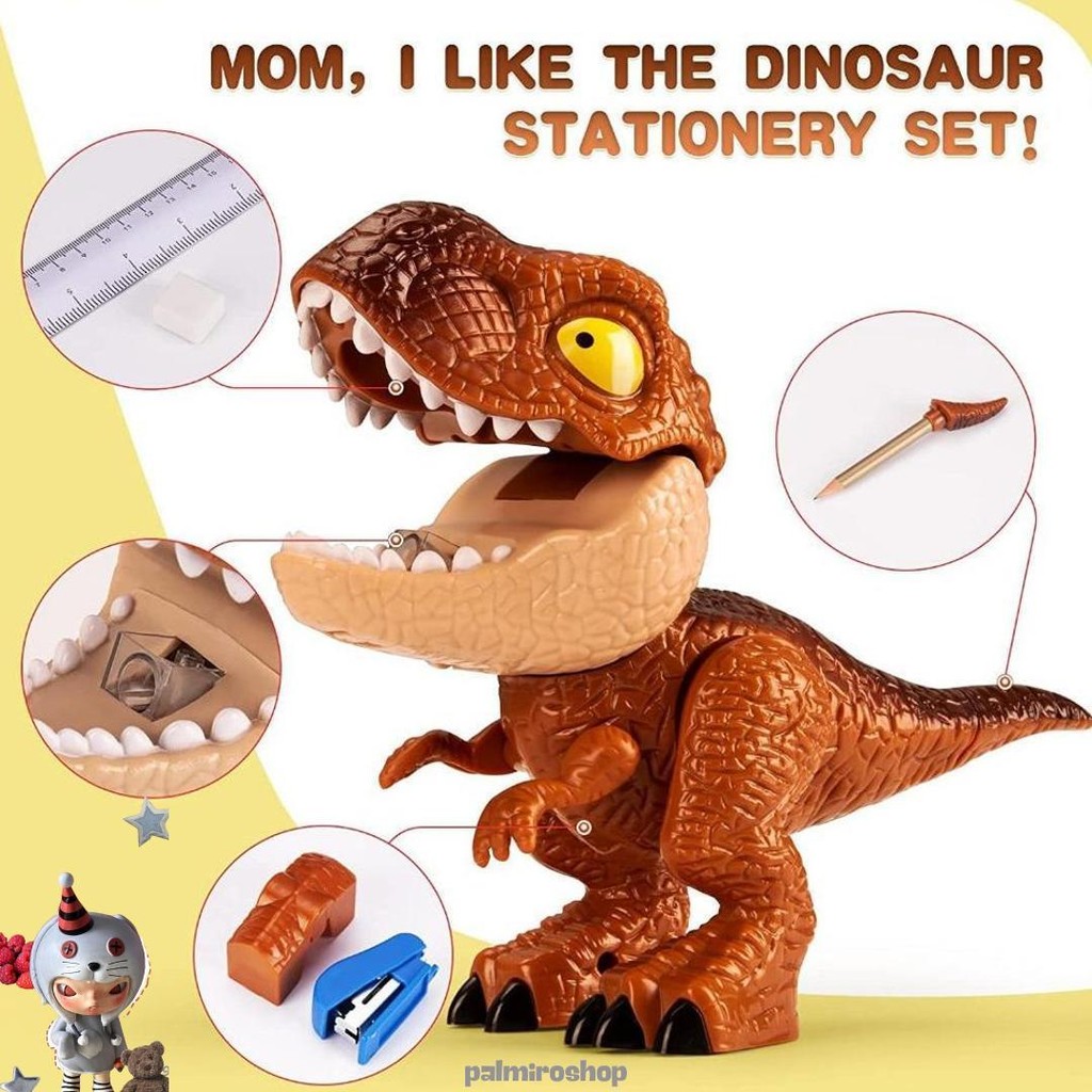 

Dinosaur Stationery 5In1Perlengkapan Tulis Anak & Alat Tulis Stationery Plane 6In1 Cod