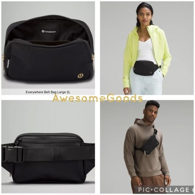 LULULEMON EVERYWHERE BELT BAG LARGE 2L TAS WAIST BAG BAHU SLING BAG WANITA ELEGAN TERLARIS 100% ORIG