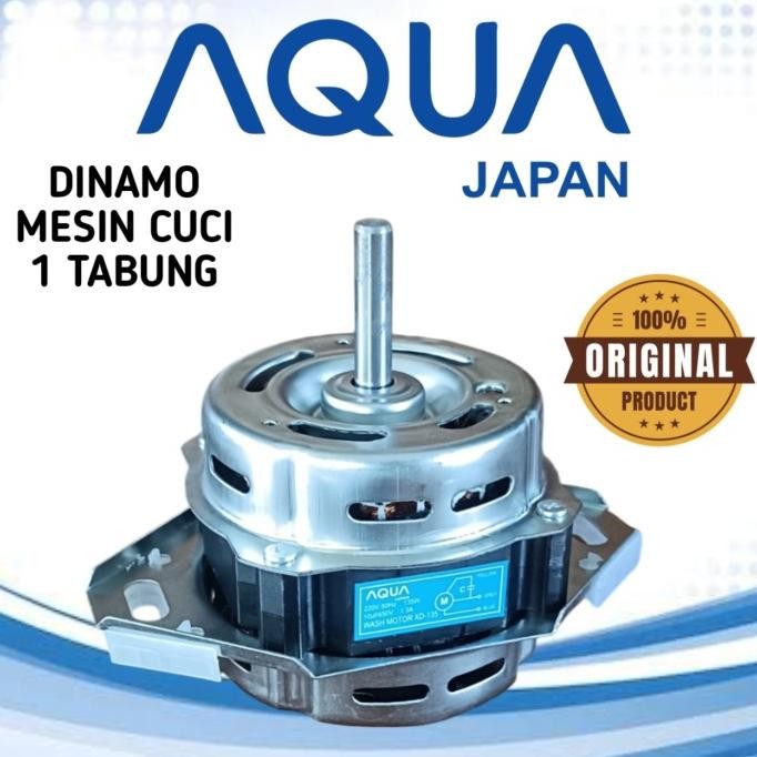 *****] Dinamo mesin cuci 1 tabung top loading AQUA JAPAN/SANYO 135watt ORIGINAL