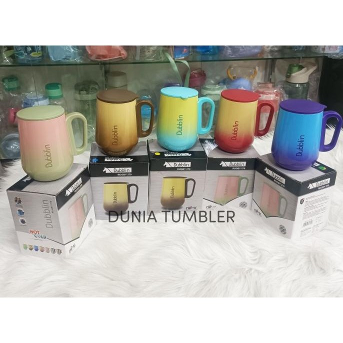 PROMO cangkir dubblin gelas mug dublin cangkir mug kopi mug cofe mewah 270ml