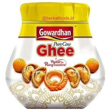 

Ready oke] Pure Cow Ghee Gowardhan / Minyak Samin Murni India / Clarified Butter