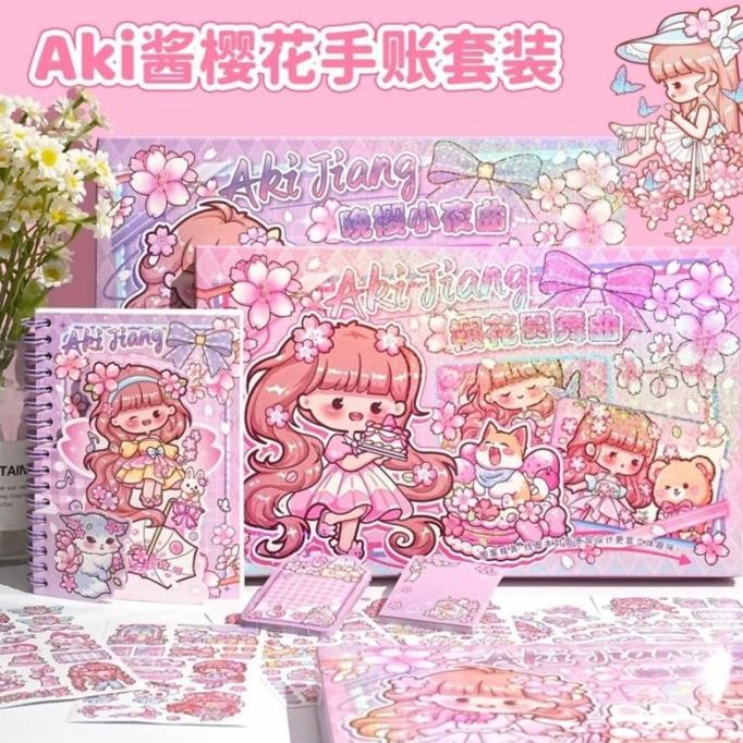 

Diskon!! Buku Journal Diary Set Kit Diary Book Notebook Buku Catatan Harian