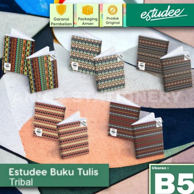 

New!! Buku Tulis Estudee Tribal B5 48 Lembar Isi 10