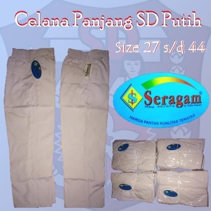 Promo Celana Seragam Sekolah Panjang Karet Sd Smp (Merk Seragam Dan Bulova)