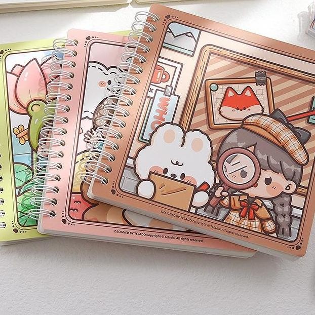 

Diskon!! Buku Diary Notebook Handbook Lucu Karakter Dodojam Tld49 Kertas Paper Stationery