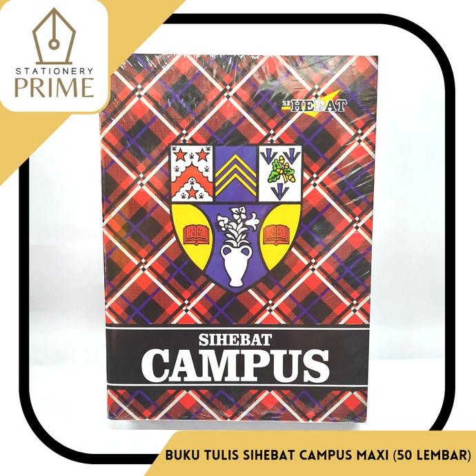 

Diskon!! Buku Tulis Sihebat Campus Maxi 50 Lembar ( 1 Pack Isi 10 Buku )