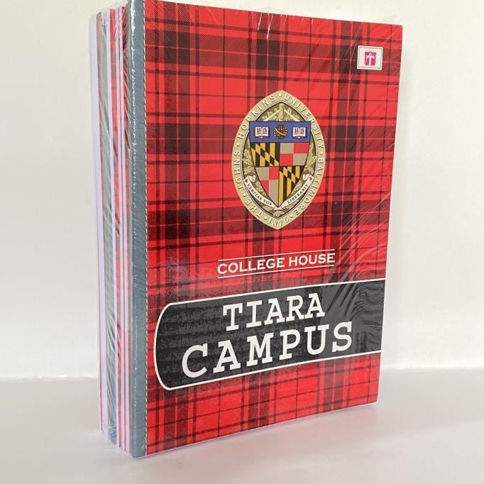 

Promo!! Buku Tulis Tiara Campus Boxy Isi 50 Lembar / 1 Pack Isi 10 Buku