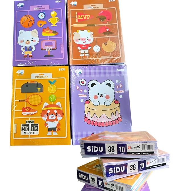 

Diskon!! Buku Tulis Sinar Dunia 38 Lembar (1 Pak Isi 10)