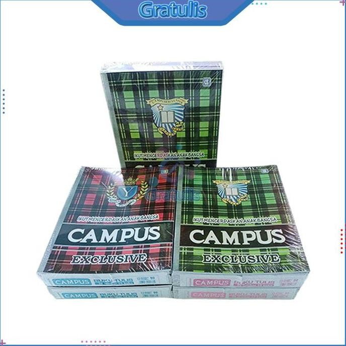 

New!! Buku Tulis Campus 38 Lembar [1 Pak] / Buku Catatan Harian Sd Smp Sma Kuliah / Alat Tulis Perlengkapan Sekolah Anak