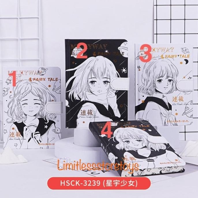 

Sale!! Diary Lucu Milkyway Girl Agenda Import/ Note Book