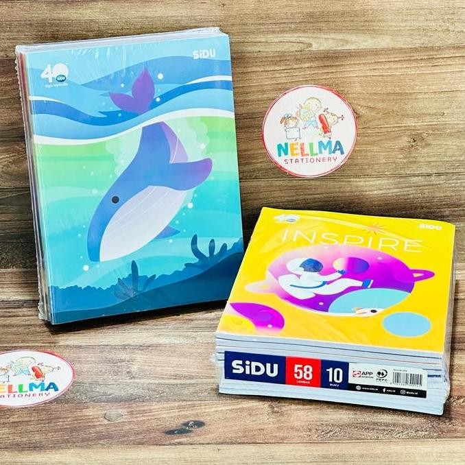 

Diskon!! Buku Tulis Sidu 58 Lembar Isi 10 Buku Buku Catatan Belajar