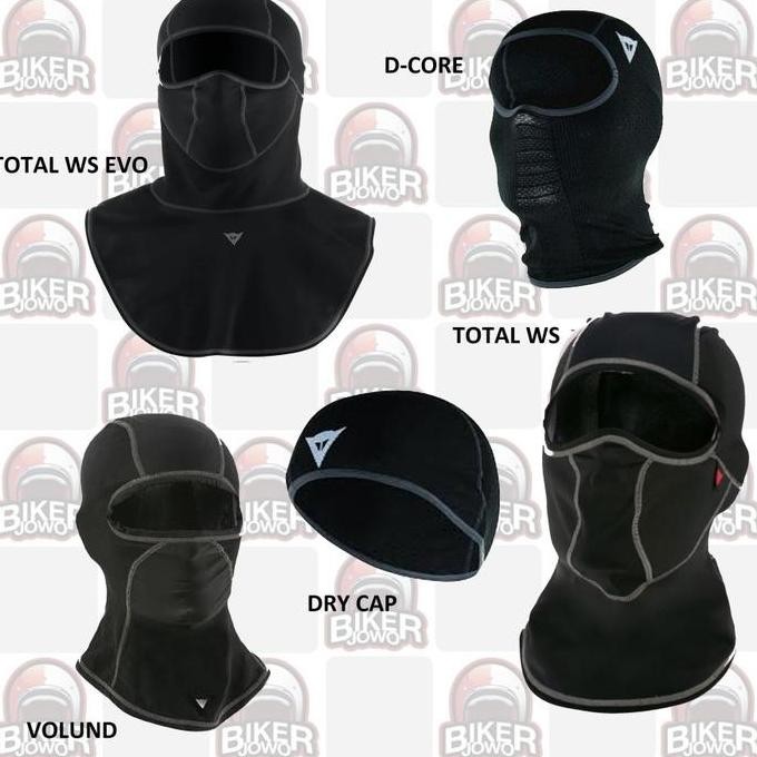 Balaclava Dainese D-Core Masker Ninja Helm Cap Neck Tube Multi Cup