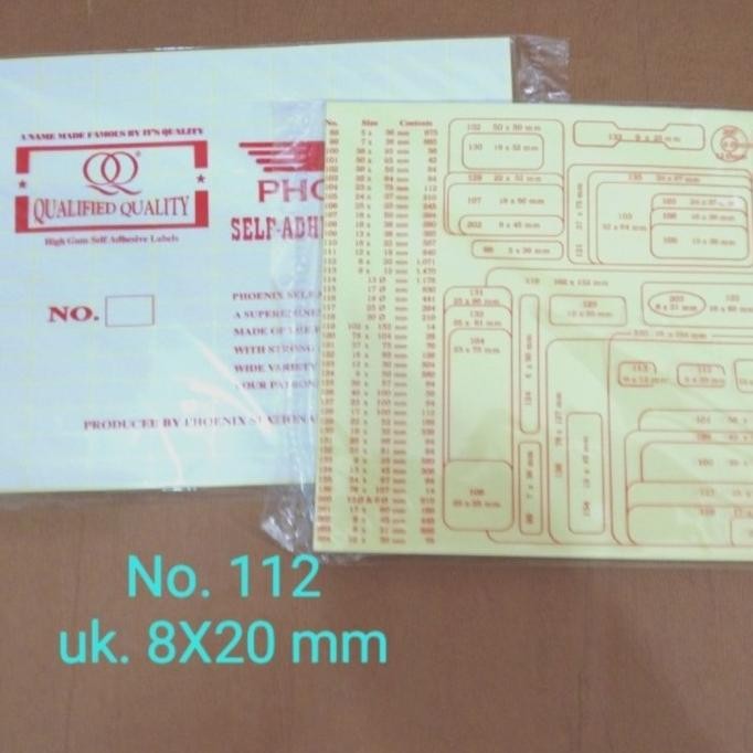 

=====] stiker label harga phoenix 112