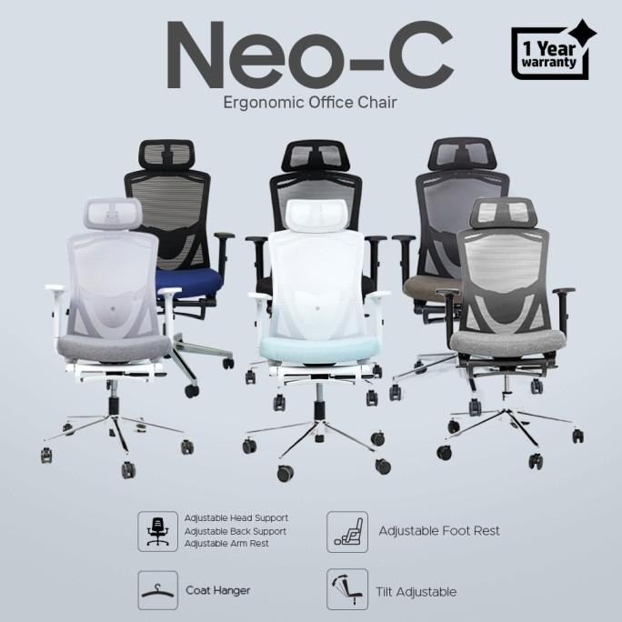 Promo Noir Neo-C Ergonomic Office Chair