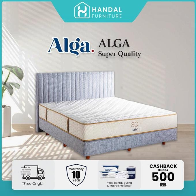 Murah Alga Hanya Kasur Spring Bed Super Quality 160 X 200