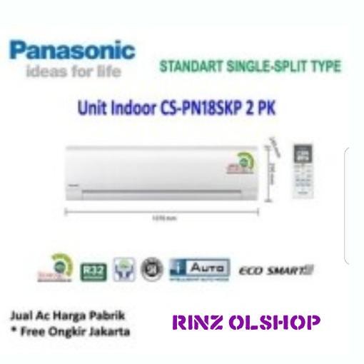 Promo Ac 2Pk Panasonic Pn-18Skp Standart Eco Smart Panasonic 2Pk