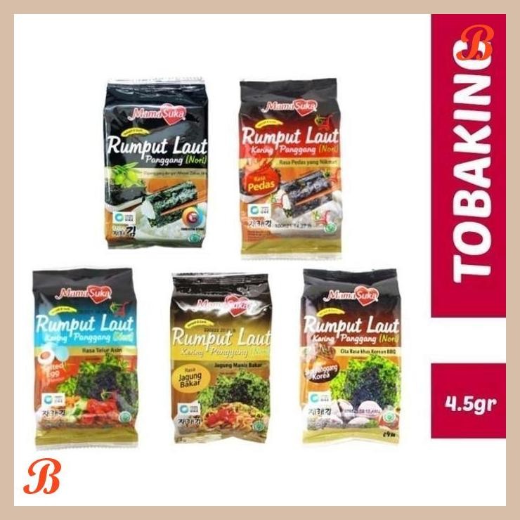 

| RMP | MAMASUKA RUMPUT LAUT KERING PANGGANG ROASTED NORI SEAWEED 4.5G