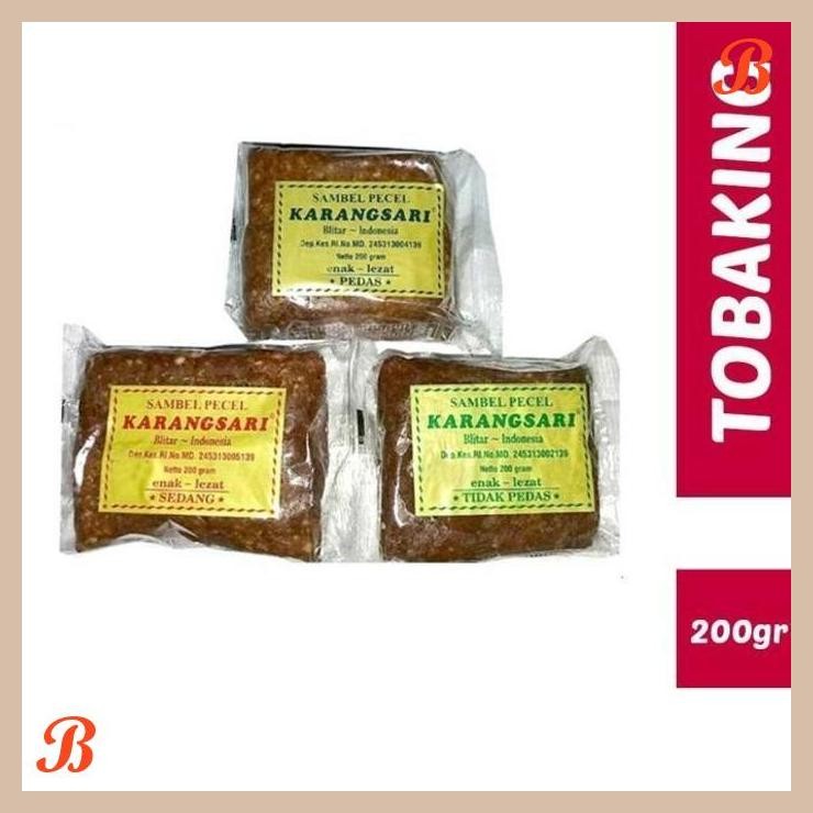 

| RMP | SAMBEL PECEL KARANGSARI BLITAR 200GR BUMBU PECEL