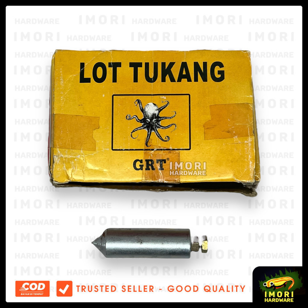 GRT Lot Kerucut 100-500gr Lod Tukang Plumb Bob Alat Ukur Bandul Timbangan im