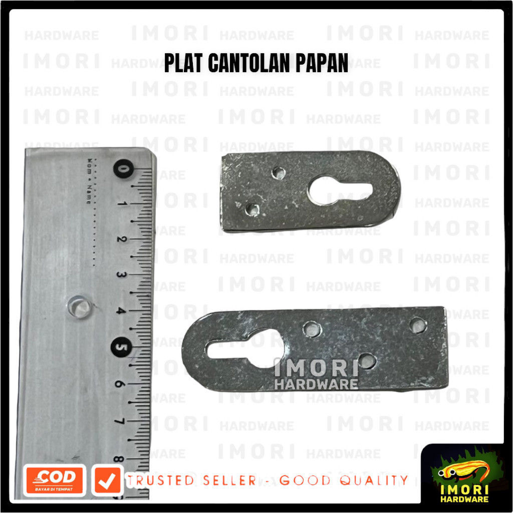 [10 pcs] Klem Cantolan Papan Besar Kecil Plat Gantungan Pigura Dinding im