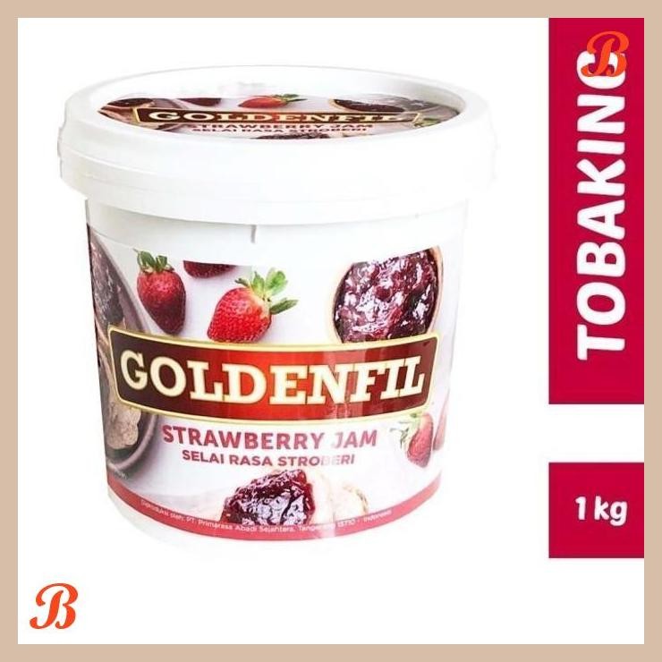 

| RMP | GOLDENFIL STRAWBERRY JAM SELAI STRAWBERRY 1 KG