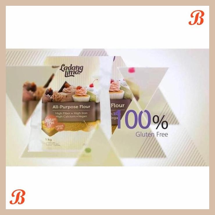 

| RMP | LADANG LIMA ALL-PURPOSE CASSAVA FLOUR | TEPUNG SERBAGUNA 1000G