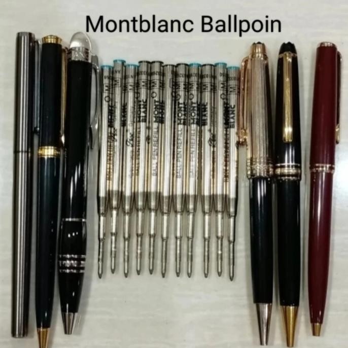 

Promo!! Isi Tinta Refill Pena Mont Blanc Meistertuck Nobless Boheme Tinta Ganti