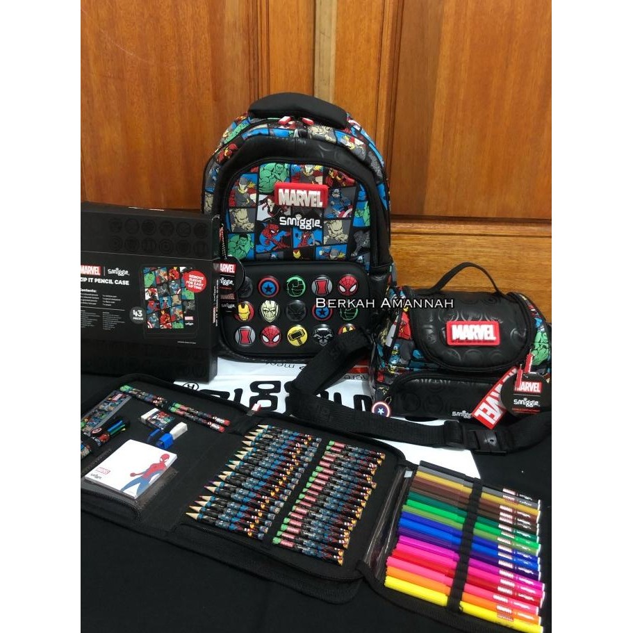 Promo Smiggle Marvel Avanger/Marvel Series /Tas Smiggle Original