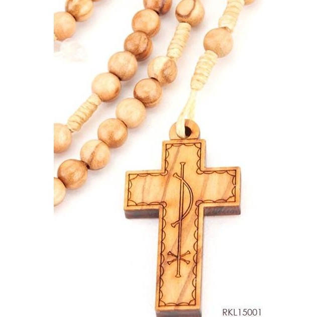 Kualitas terbaik] Rosario 20 Misteri Bentuk Bulat Rohani Katolik