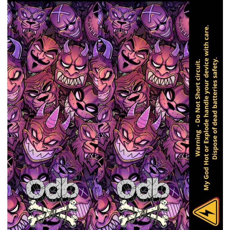 

*PromoTerjangkau* Ambitionstore Stiker Wrap Baterai 18650 Odb Retro Art V2 Series Pelindung Dan Penghias Untuk Segala Merek 40 Garskin Wrap Stiker Premium / X Casing Case COD