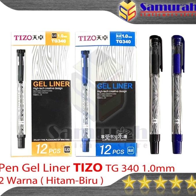 

Murah!! Pen Gel Liner Tizo Tg-340 1.0 Mm / Ballpoint Tg 340 / Pulpen Gelliner
