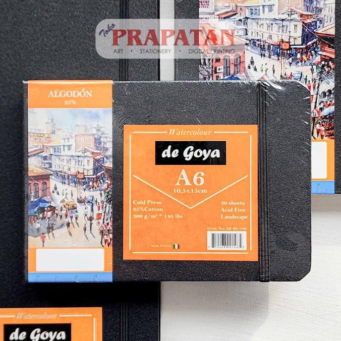 

De Goya Stitch Watercolor Book CP 300gsm| Buku Cat Air