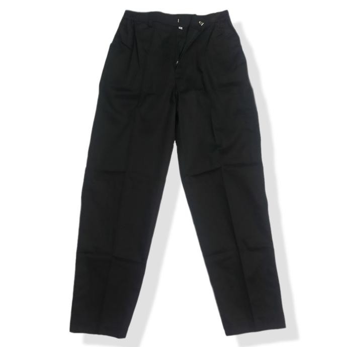 Celana Karet Koki Hitam Pria Wanita Bahan Katun `