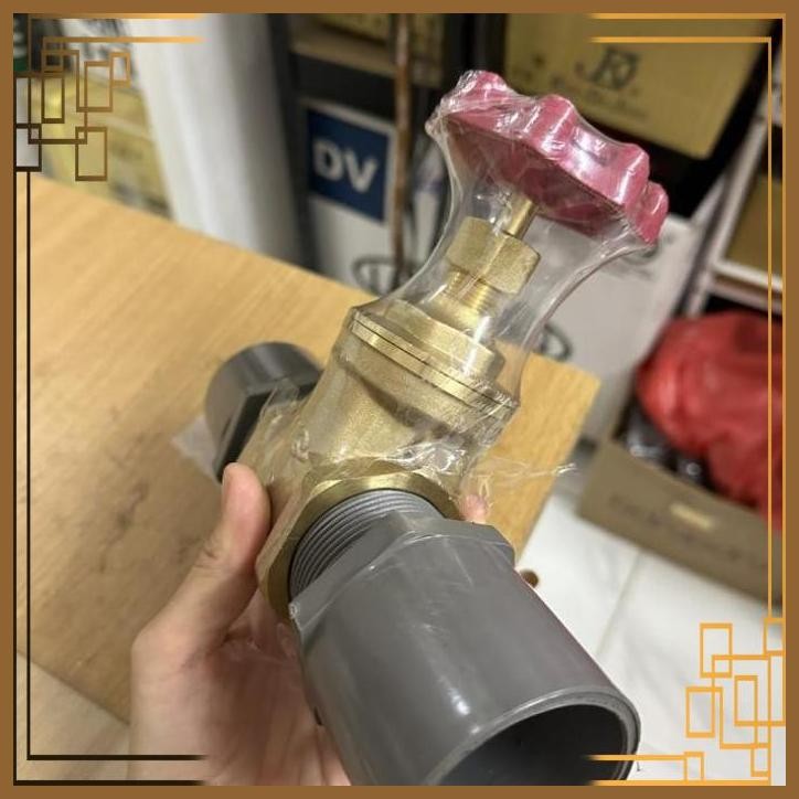 [TSJ] Stop Kran Gate valve 3/4" inch + SDL 3/4" HQ KUNINGAN
