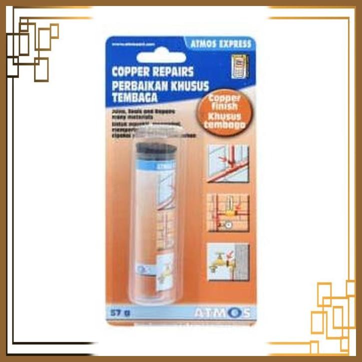 [TSJ] Atmos Mastic Copper Lem Penambal pipa bocor Tembaga Besi