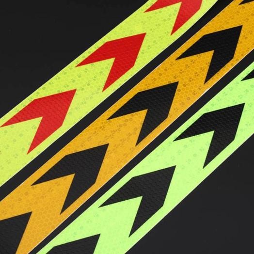 Stiker Mobil Truk Memantulkan Cahaya Safety Reflective Sticker Marker Mobil Truk Arrow 5Cm 3 Meter