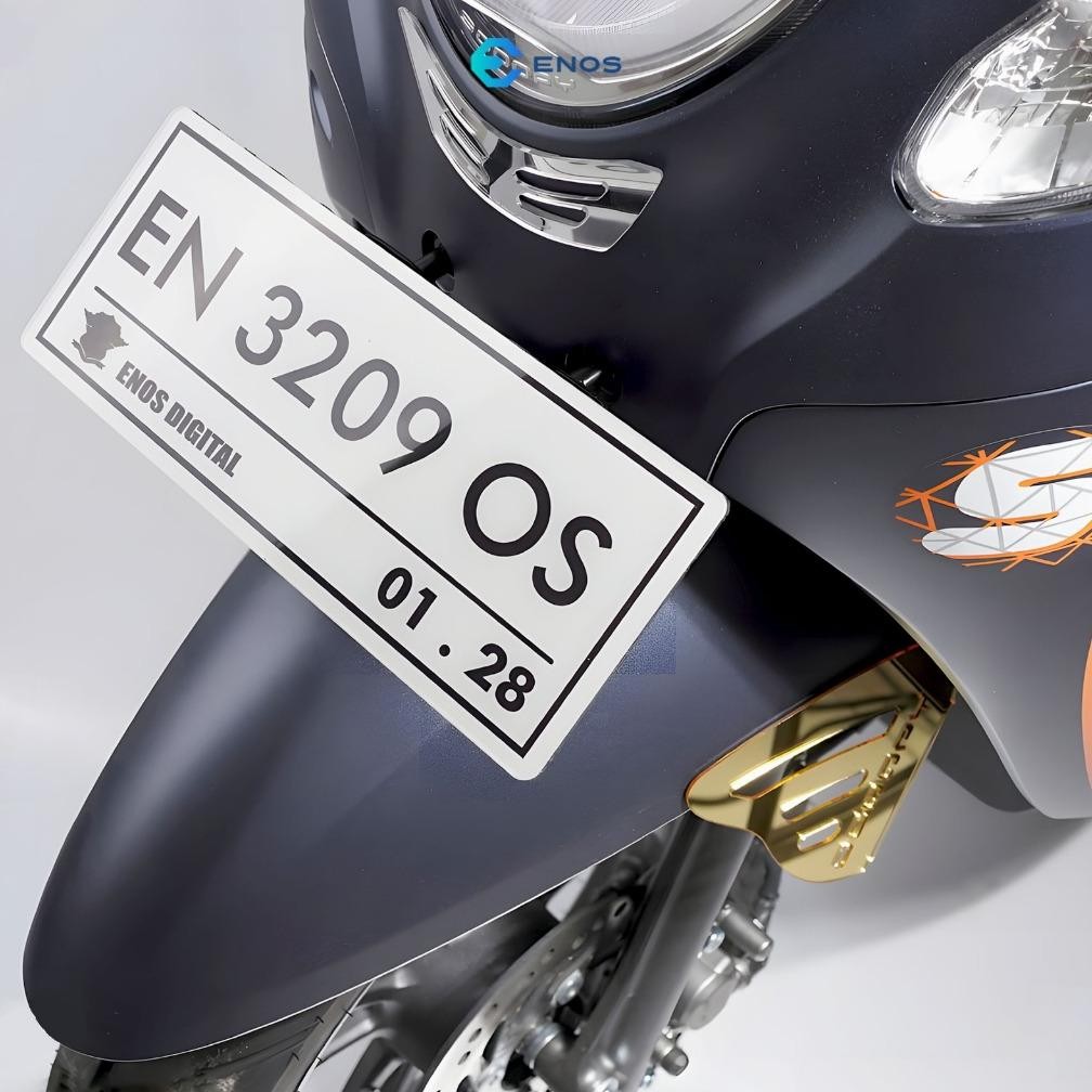 Plat Nomor Motor Custom / Cetak Plat Nomor Motor / Plat Nomor Custom Akrilik Acrylic Print Uv