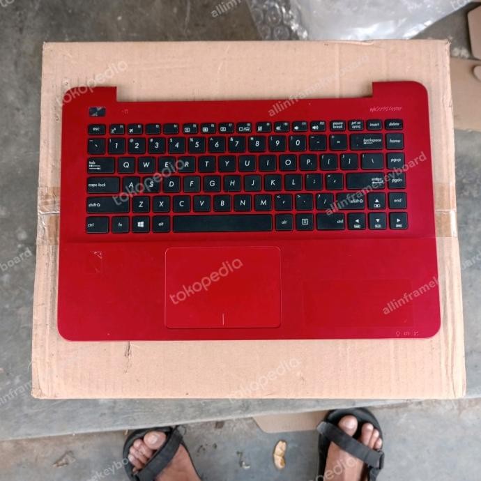 Frame Keyboard + Touchpad + Flexy Asus A455L X455 X455Ld X455L New Stok