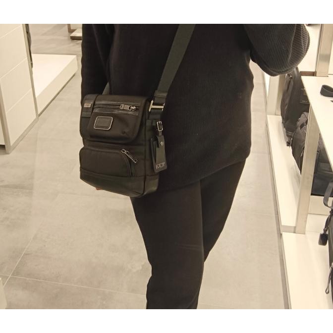 Murah Tumi  Alpha Bravo Kerby Crossbody Bags - Black