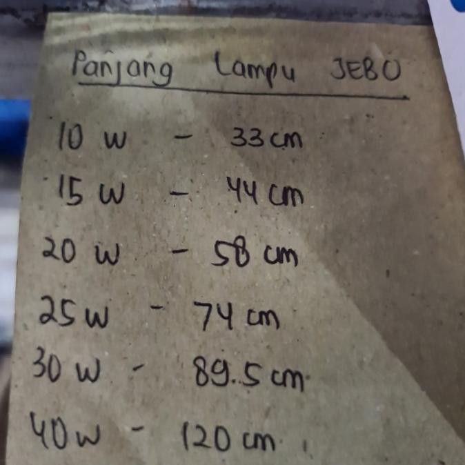 Promo Lampu Neon T8 Jebo 30 Watt / Tanning Luxline Super Light 10000K