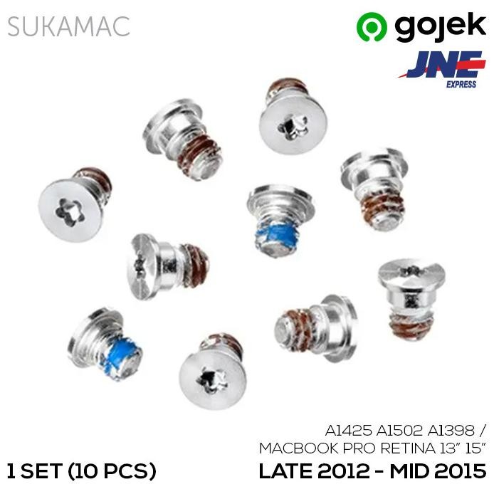 Baut Screw Case Macbook Pro Retina 13" 15" A1398 A1425 A1502