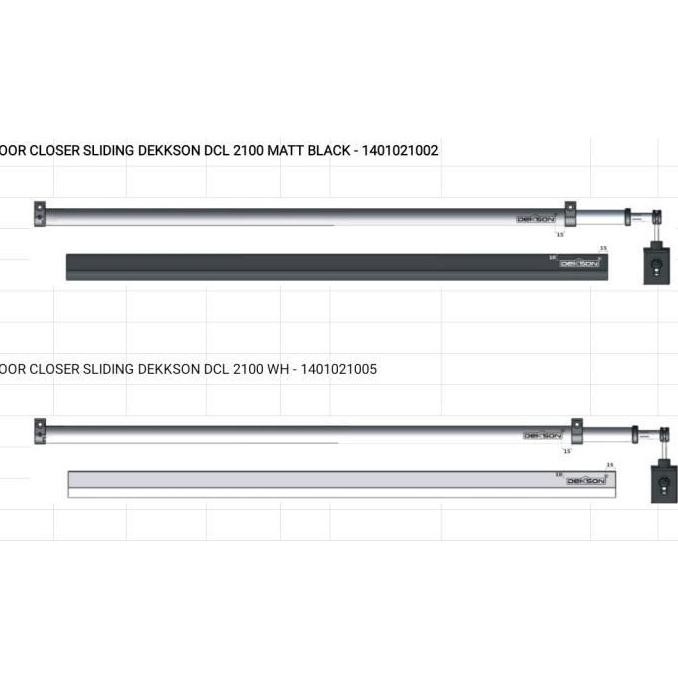 Murah DOOR CLOSER SLIDING DEKKSON DCL 2100 Penutup Pintu Geser Sliding Check Non COD